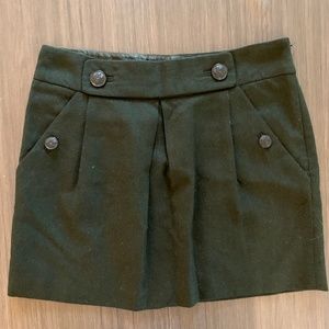Banana Republic wool miniskirt